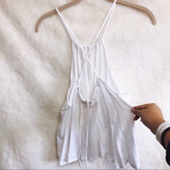 Hollister White Airy Racerback Adjustable Top - Picture 4 of 8